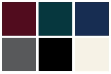 ACID Men Clothing Color Chart