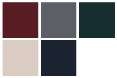 ACID Men Clothing Color Chart