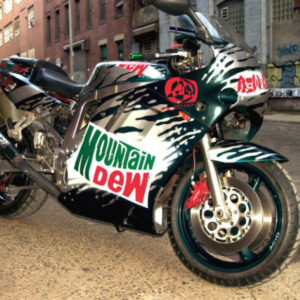 Scott Chester - Acid Mountain Dew Motorcycle